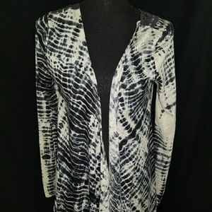 Tie Dye Queen Cardigan